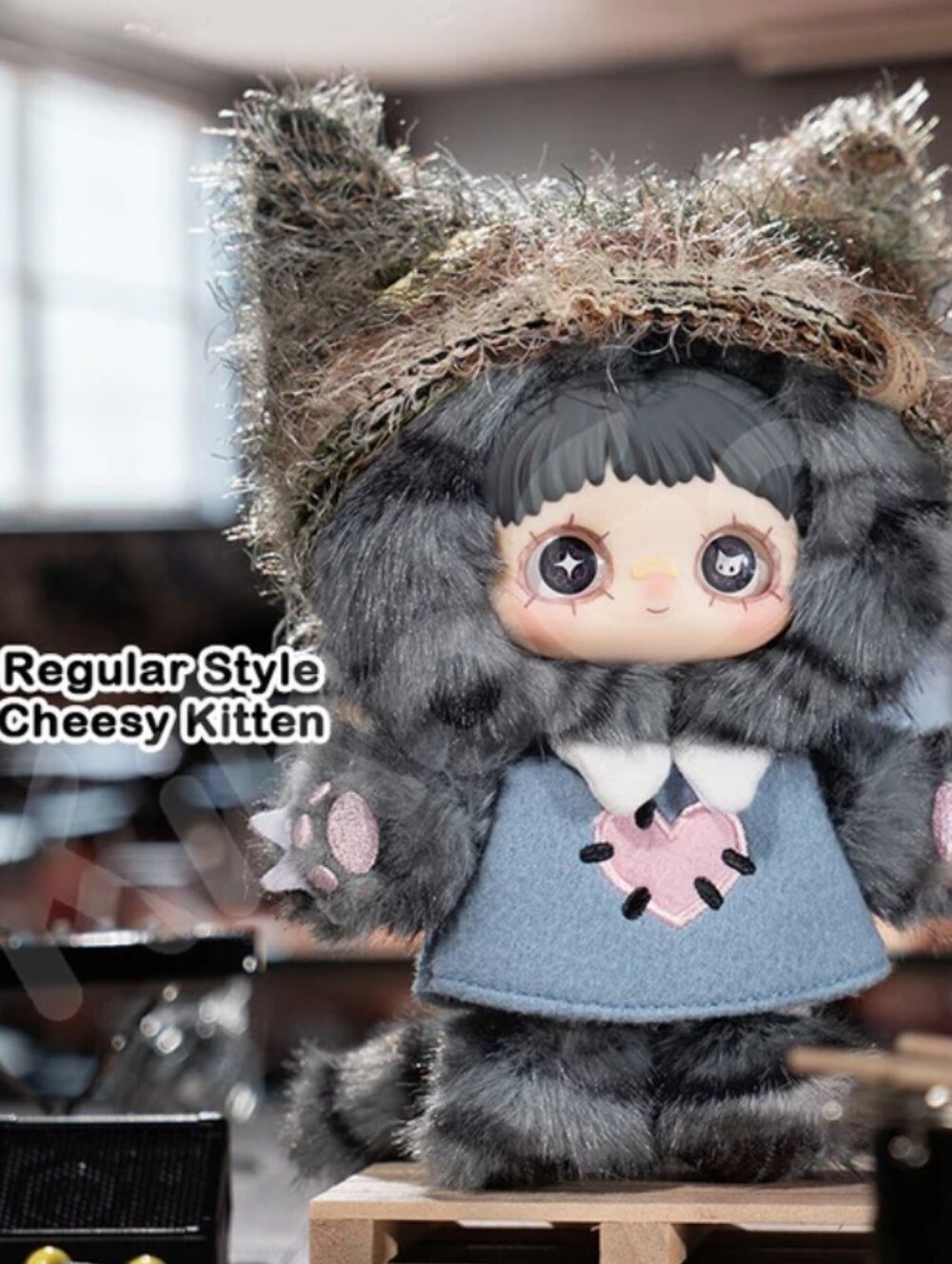 MayMei Kitten Academy Series Plush NIB - Cheesy Kitten